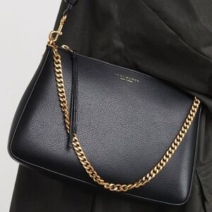 Tory Burch Large Perry Leather Shoulder Bag